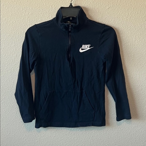 Nike Other - Nike Cotton Quarter Zip Blue Size Medium